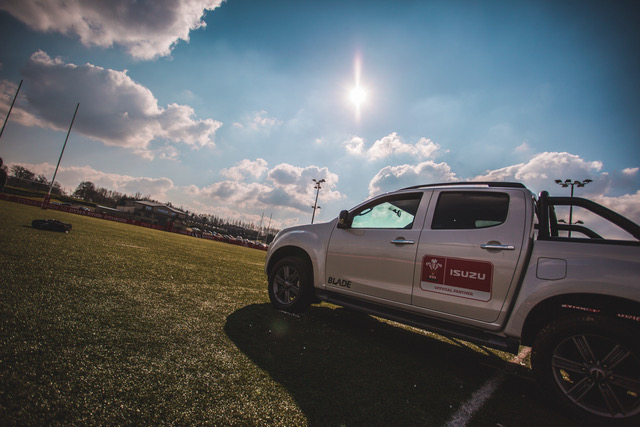ISG activate Isuzu’s partnership with Welsh Rugby during the NatWest 6 Nations 2018